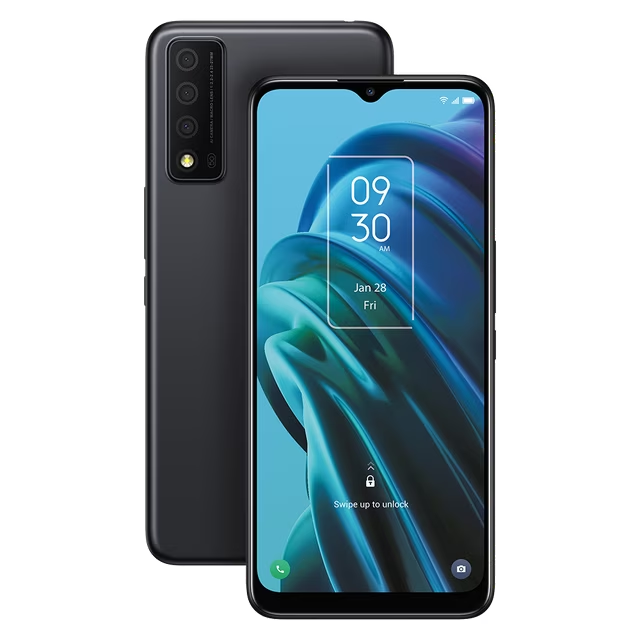 Boost Mobile TCL 30XE 5G, 64 gb, Black - Prepaid Smartphone