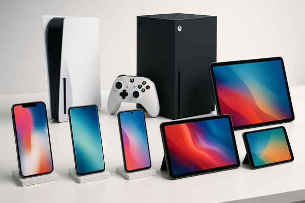 Phones Game Consoles Tablets