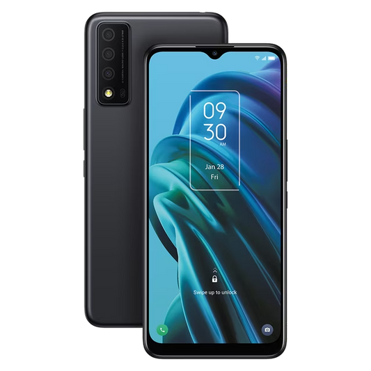 Boost Mobile TCL 30XE 5G, 64 gb, Black - Prepaid Smartphone
